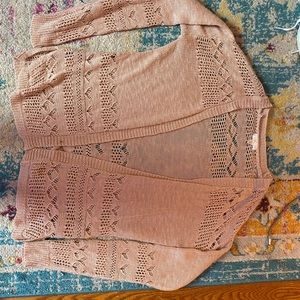 Pink sweater